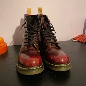 Vegan Red Doc Martens